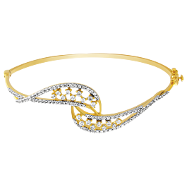 Wonderful Twirl Diamond Bracelet-5.5