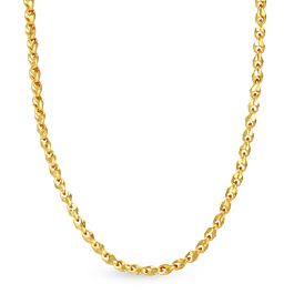 My Personal Superhero Interlooped Gold Chain - Gifts for Dad Collection