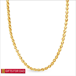 My Personal Superhero Interlooped Gold Chain - Gifts for Dad Collection
