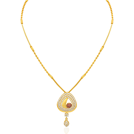 Timeless Petite Floral Gold Necklace