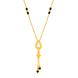 Glorious Dainty Beaded Gold Mangalsutra