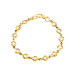 Petite Infinity Gold Bracelet