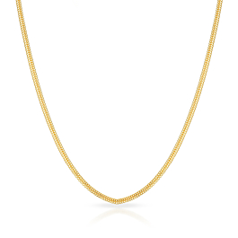Bold Double Loop Gold Chain