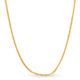 Trendy Sleek Gold Chain