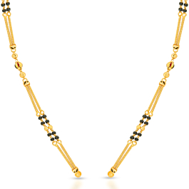 Sublime Pretty Beaded Gold Mangalsutra