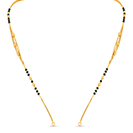Magnificent Beaded Gold Mangalsutra