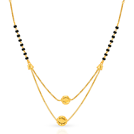 Radiant Fancy Beaded Gold Mangalsutra