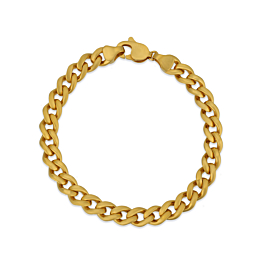 Chunky Interlocked Gold Bracelet
