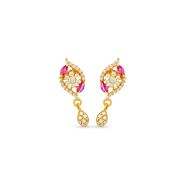 Dainty Bloomlet Gold Earrings