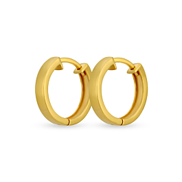 Simple Sleek Gold Earrings