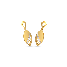 Amazing Pear Drop Diamond Earrings-736A001317-1-EF IF VVS-18kt Yellow Gold-
