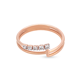 Gleaming Chic Diamond Ring-736A001773-1-EF IF VVS-18kt Yellow Gold-7