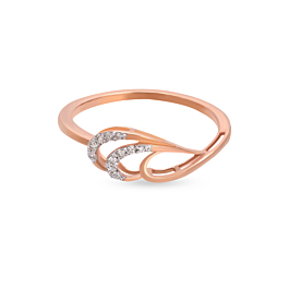 Opulent Designer Swirl Diamond Ring-736A001328-1-EF IF VVS-18kt Yellow Gold-7