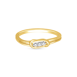 Simple Sleek Diamond Ring-736A001297-1-EF IF VVS-18kt Yellow Gold-7