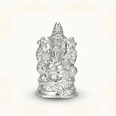 Powerful Bal Ganapathi Silver Idols