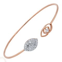Ethereal Oval Drop Diamond Bracelets