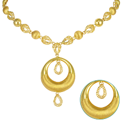 Gold Necklace 102A232881