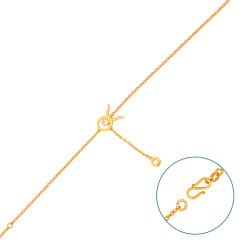 Stylish Taurus Zodiac Sign Gold Bracelet