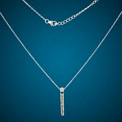 Classic Together Forever Silver Necklaces