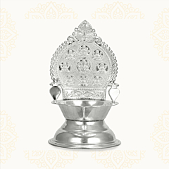 Divine Vinayagar Silver Lamp