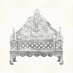 Extravagant Lord Gansha Pooja Peetam Silver Articles