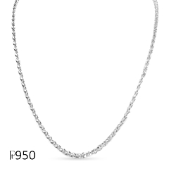 Groomed Collection Platinum Chain