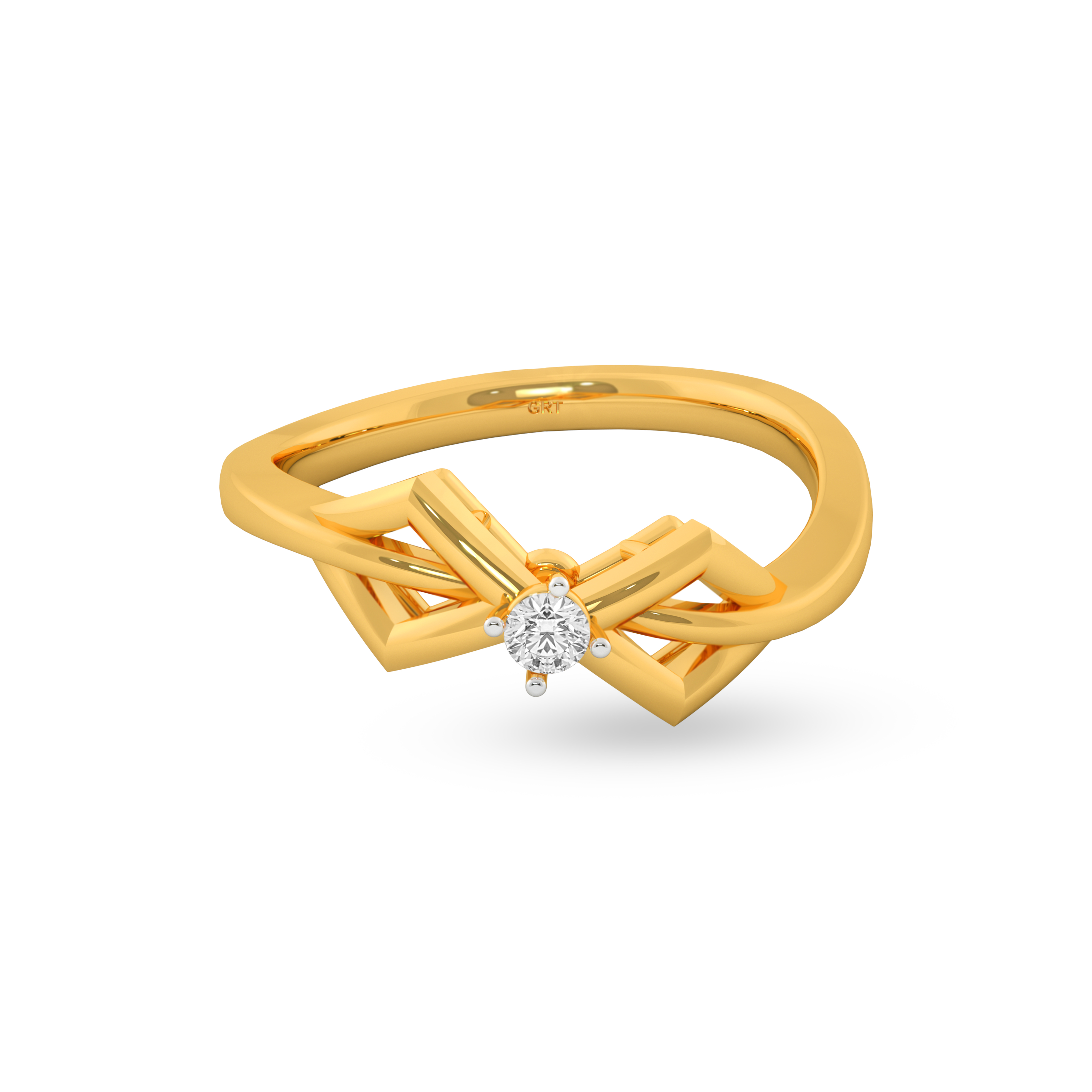 Sparkling fancy Diamond Ring