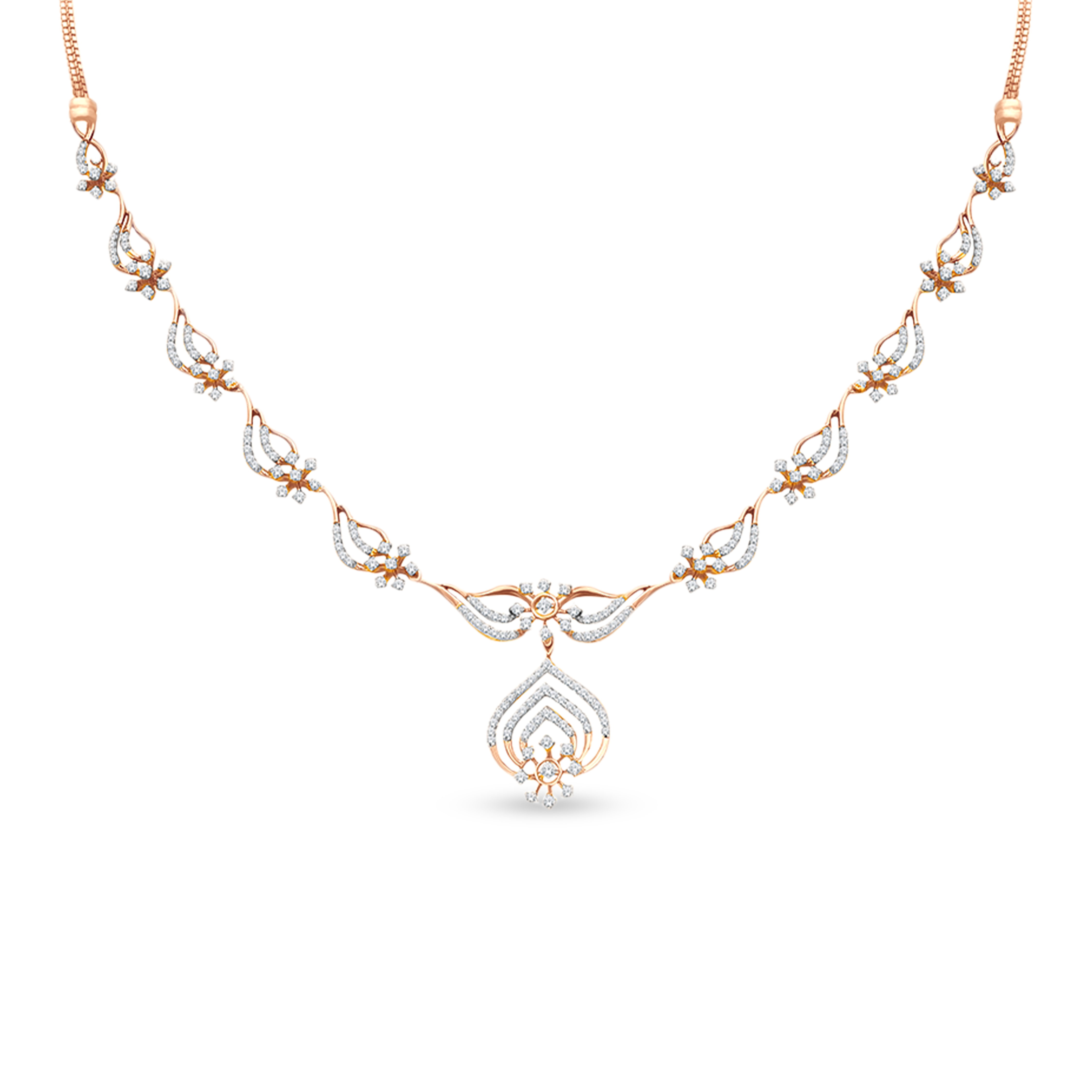 Gold Necklace Set Diamond Necklace Grt Jewellers Necklace Grt